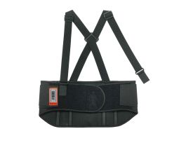 1600 Black Standard Elastic Back Support