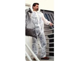 COVERALL WHT POLYPRO 4X 25EA