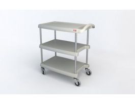 CART POLYMER 3 SHELVES