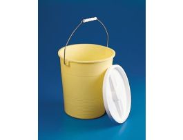 PAIL 14QT POLYETH YLW EA