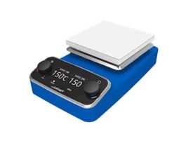 Premium Digital Stirring Hot Plate, Ceramic, Blue; 230 VAC