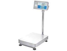 Industrial Bench Scale with Built-In Label Printer, 1320lb/600kg, 21.6" x 31.5" Platform