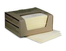 3M™ Chemical Sorbent Pad P-110, 17 Gallons/Case, 50 Pads/Box, 4 Box/Case