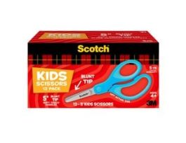 Scotch™ 5 in Soft Touch Blunt Kid Scissors 12 Count Pack - Purple 1442B-12