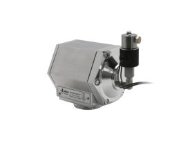 Vacuum Safety Valve, ISO-KF Flanges, NW40 Angle Ports, Viton Seals, 120 VAC/60 Hz