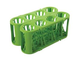 Modular Tube Rack System, green, 7 to 50 mL tubes, 2/pk
