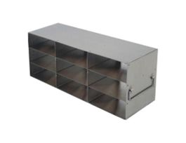 Upright Freezer Rack for Large 2" Boxes & 100-Cell Cryoboxes, 3 x 3 Array