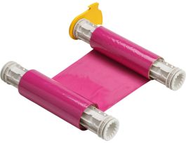 BBP85 Series R10000 Printer Ribbon, Roll of 200', Magenta, 6.25" W