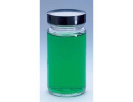 125ML CLRGLS JAR W/RBLNDCP C24