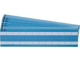 Write-On Self-Lam Vinyl Lbls 0.375in H x 0.75in W WT/CL 25/PK