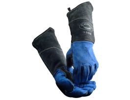 GLOVE  21"  BLUE/GRPAHITE  KONTOUR  KEVLAR