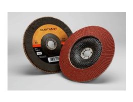 3M™ Cubitron™ II Flap Disc 969F, 40+, T29, 7 in x 7/8 in, 5 ea/Case