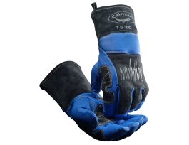 GLOVE  BLUE  GOATSKIN  WOOL  KONTOUR  KEVLAR
