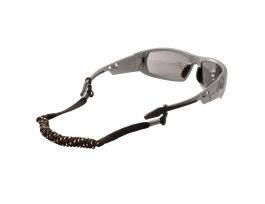 3280 Black Elastic Coil Eyewear Lanyard