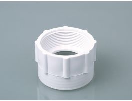THREAD ADAPTER 63MM - 2IN BSP PP WHITE