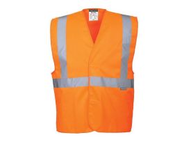 BRACE VEST HI-VIS ONE BAND PE OR SMALL