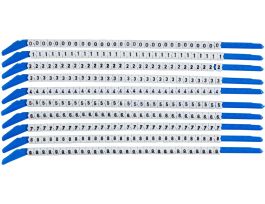 ClipSleeve Wire Markers Size 13 Nylon 14 AWG - 14 AWG, 0 to 9 Pack of 10 Each