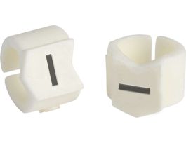 ClipSleeve Wire Markers Size 23 Nylon 8 AWG - 4 AWG, I Pack of 50 Pieces