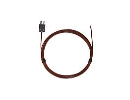 Type-J, FEP-Insulated Probe, Mini-Connector, Exposed, 10ft 24 -Gauge