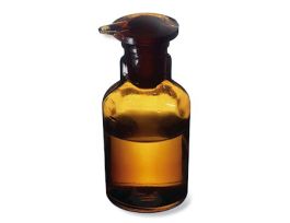 Amber glass dropping bottle, 120 mL. Pack of 6.
