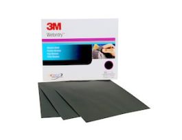 3M™ Wetordry™ Abrasive Sheet 213Q, 02035, P800, 9 in x 11 in, 50 sheets per carton, 5 cartons per case