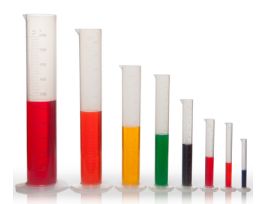 CYLINDER GRADUATED PP 100ML EA