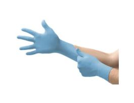 Powdered Disposable Nitrile Gloves, 1000/CS (10 boxes of 100 gloves)