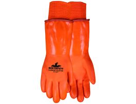 GLOVES SUPPORTED/DIPPED OR 14IN L DZ