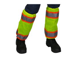 Class E Mesh Gaiter, 2" Two Tone Tape, Elastic w/Side Opening, One Size