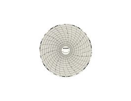 Chart Paper for 6" Circular Recorder; 7 day, 0 to 500F/C