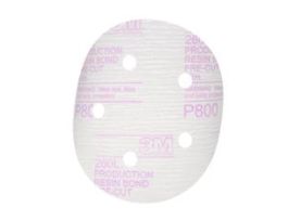 3M™ Hookit™ Finishing Film Abrasive Disc 260L, 01054, 5 in, Dust Free, P800, 100 discs per carton, 4 cartons per case