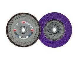 3M™ Flap Disc 769F, 60+, T29 Quick Change, 5 in x 5/8 in-11, 10 ea/Case