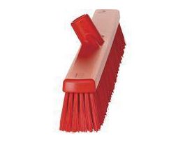 BROOM SM PARTICLE PUSH FLOOR RED 16.4IN