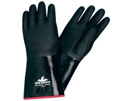 GLOVES NEOPRENE BLACK 14 IN X-LARGE DZ