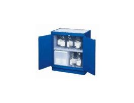 Full-Size Acid Storage Cabinet, twenty four 2.5 L bottle capacity