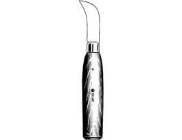 MURPHY PLAST KNIFE WOOD HNDL