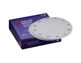 3M™ Imperial™ Hookit™ Dust-Free Disc 740I, 01853, 8 in, 36E, 25 discs per carton, 4 cartons per case