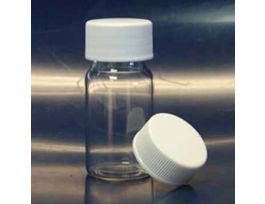 Clear VOA Vials, 20 mL, PTFE-Lined Cap; 72/Cs