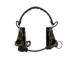 3M™ Peltor™ ComTac™ V Headset MT20H682FB-19 GN, Foldable, Dual Lead, Standard Dynamic Mic, NATO Wiring, Green, 10 ea/Case