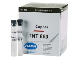 TNTplus Spectrophotometer Chemistry, Copper, 0.1 to 8.0 mg/L; 25/PK