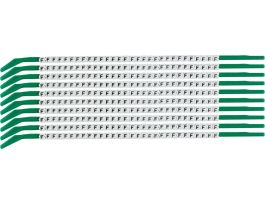 ClipSleeve Wire Markers Size 09 Nylon 18 AWG - 18 AWG, F Pack of 300 Each