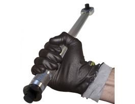 GLOVES MEGAMAN NITRILE BLACK 11 INCH XXL CS