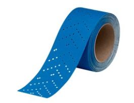 3M™ Hookit™ Blue Abrasive Sheet Roll Multi-hole, 36192, 220, 2.75 in x 13 y, 4 cartons per case