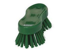 HAND BRUSH MEDIUM STIFF PP GREEN 6.40IN