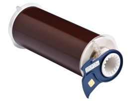 All Weather Permanent Adhesive Vinyl Label Tape for BBP85 Printer - 8" Brown