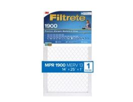 Filtrete™ Ultimate Allergen Reduction Filter UT24-2PK-1E, 14 in x 30 in x 1 in(35.5 cm x 76.2 cm x 2.5 cm)