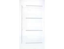 DISPENSER GLOVE PETG TRIPLE SLOT ACRYLIC