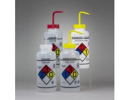 VWR WASHBOTTLE;ASSORTMENT;GHS;VENT1000ML PK