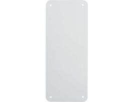 BBP85 Series Blank Acrylic Signs, 4.25" H x 10.25" W, Pack of 10, Clear