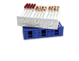 HS MEGA RACK FOR 13-16MM TUBES, WHITE EA